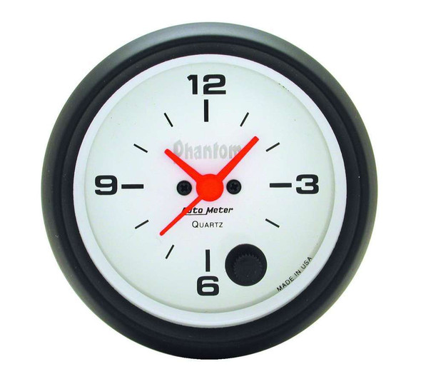 Autometer 2-5/8In Phantom Clock  5885