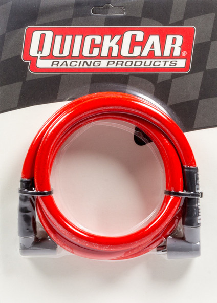 Quickcar Racing Products Coil Wire - Red 60In Hei/Socket 40-605