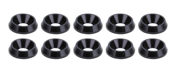 Allstar Performance Countersunk Washer Blk 1/4In X 3/4In 10Pk All18659