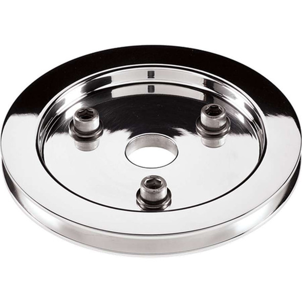 Billet Specialties Polished Sbc 1 Groove Lower Pulley 81120