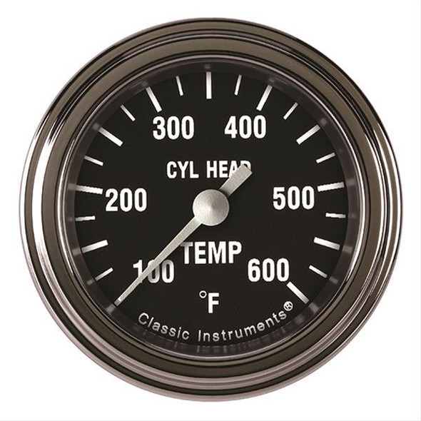 Classic Instruments Hot Rod Cylinder Head Temp 2-1/8 Full Sweep Hr197Slf