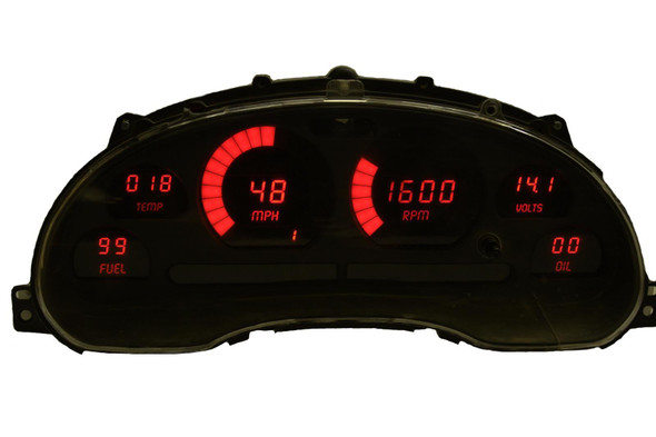 Intellitronix Led Digital Gauge Panel 1994-2004 Ford Mustang Dp7009R