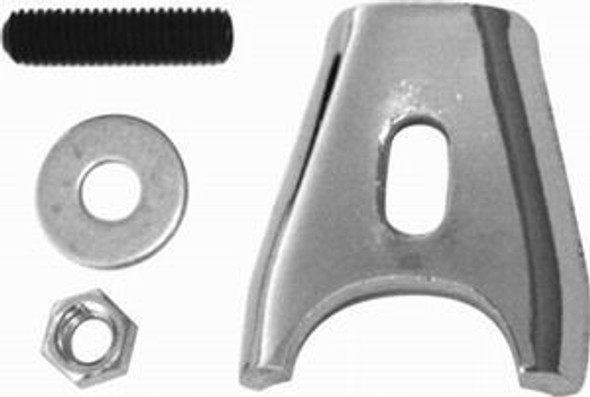 Racing Power Co-Packaged Gm Distributor Clamp Chrome R9126