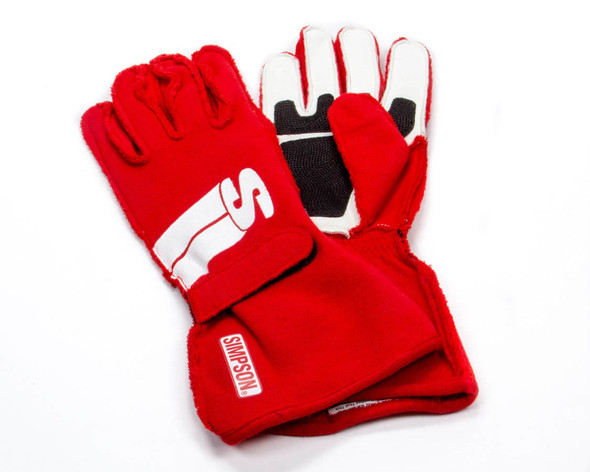 Simpson Safety Impulse Glove Large Red Imlr