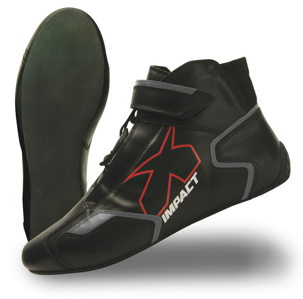 Impact Racing Shoe Phenom Black 8.5 Sfi3.3/5 45008510
