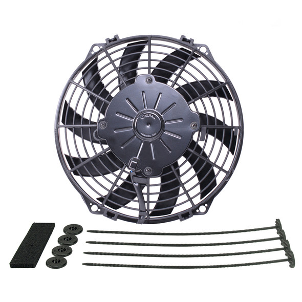 Derale Ho Extreme 9In Curved Bl Ade Puller Elec Fan 16109
