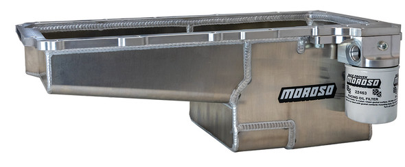 MOROSO 7qt Oil Pan - GM LS Drag Race/COPO Camaro 16-Up 21157