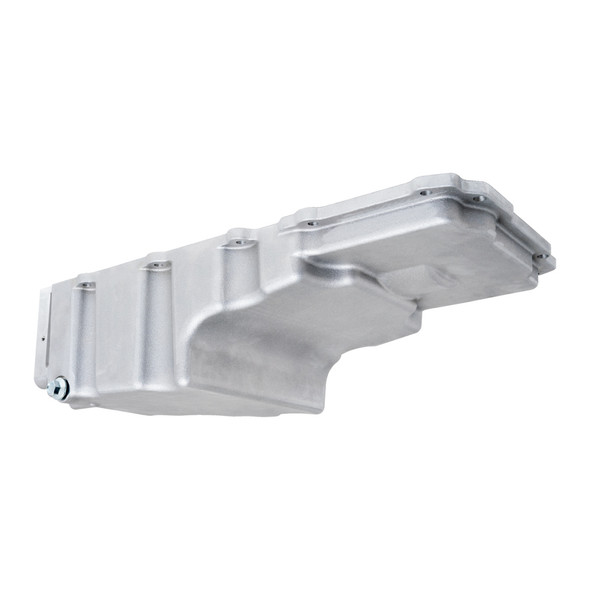 RACING POWER CO-PACKAGED GM LS Engine Aluminum Oil Pan 6 Qt. Satin R8465