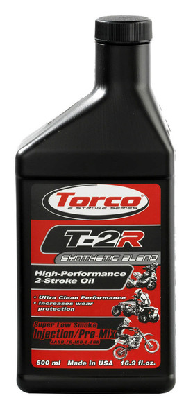Torco T-2R Two Stroke High Per Formance Oil-12X500-Ml T920033Y