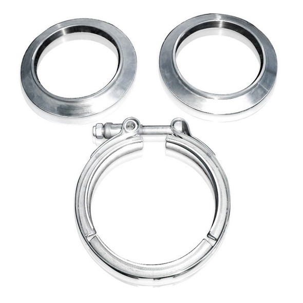 Stainless Works V-Band Kit  2-1/2In Kit Includes Clamp & Flanges Vbc