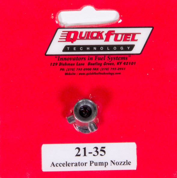 Quick Fuel Technology Accelerator Pump Nozzle 0.035 21-35Qft