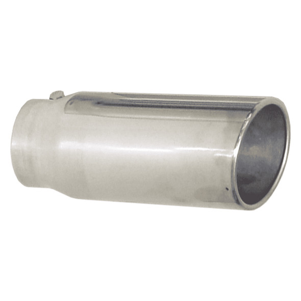 Pypes Performance Exhaust Exhaust Tip 4In X 5In 12In L Polished Bolt-On Evt405