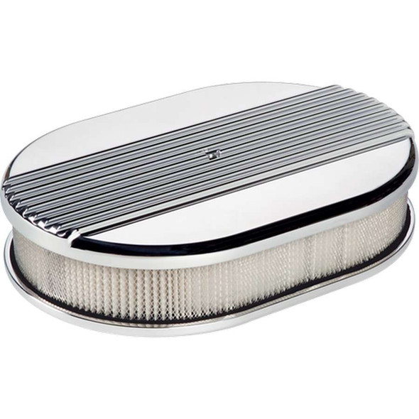 Billet Specialties Small Ribbed Oval Air Cleaner 15630