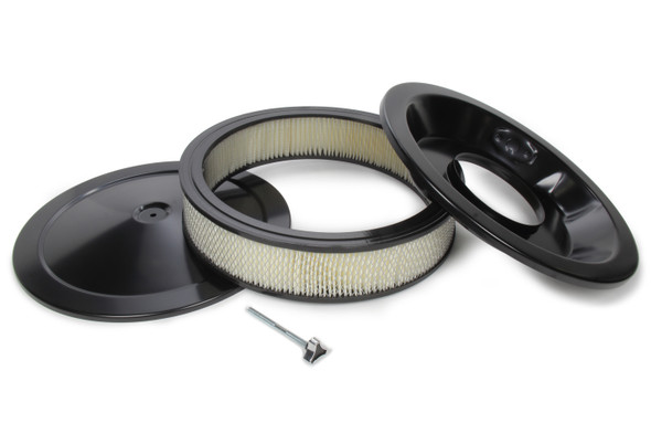 Specialty Products Company Air Cleaner Kit  14In X 3In With High Dome Top 4300Bk