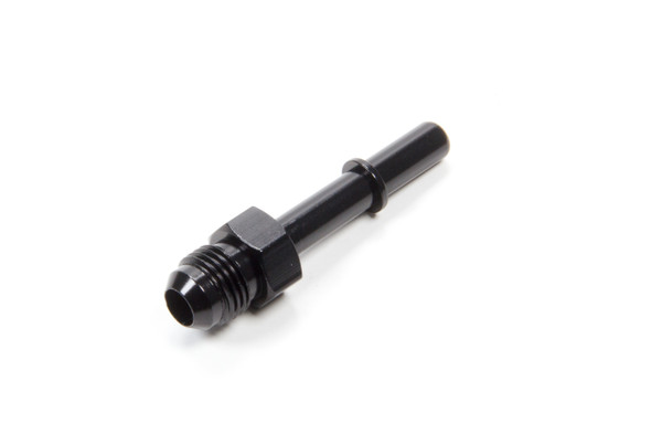 Fragola Efi Fuel Adapter Fitting #6 X 5/16  Black 491993-Bl