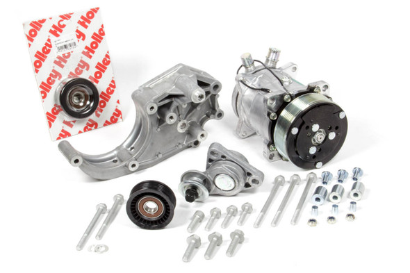 Holley Ac Bracket System Kit Gm Ls Engines 20-141