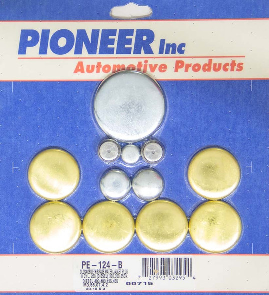 Pioneer 350 Olds Freeze Plug Kit - Brass Pe-124-B