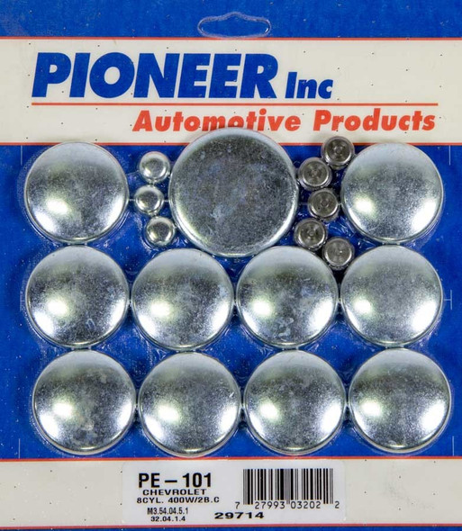 Pioneer 400 Chevy Freeze Plug Kit Pe-101