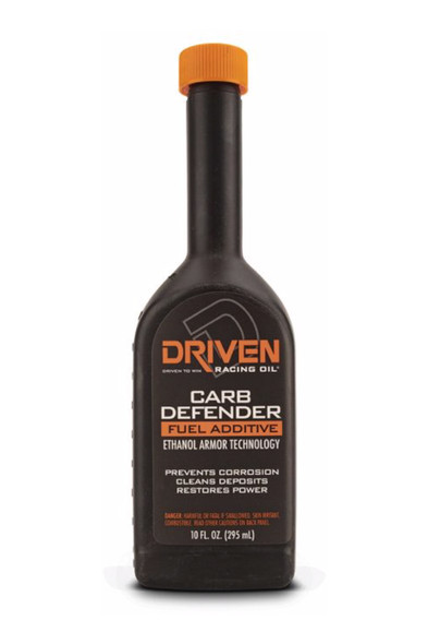 Driven Racing Oil Carb Defender Gasoline Fuel Additive 10Oz 70040