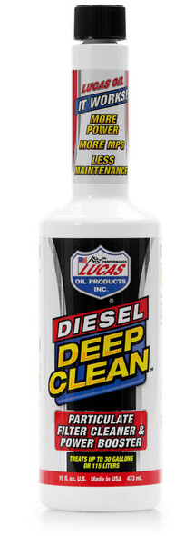 Lucas Oil Diesel Deep Clean Fuel Additive 16Oz. Luc10872