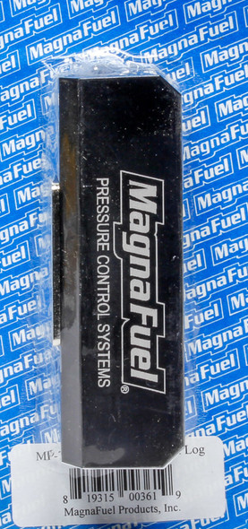Magnafuel/Magnaflow Fuel Systems Dual Fuel Log W/10An Ports - Black Mp-7600-02-Blk