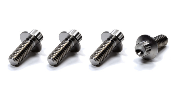 King Racing Products Fuel Tank Bolts Titanium 4Pcs 12 Point Heads 4096