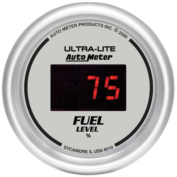 Autometer 2-1/16In Dg/S Fuel Level Gauge 6510