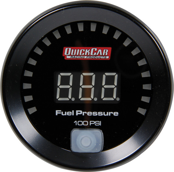 Quickcar Racing Products Digital Fuel Pressure Gauge 0-100 67-005