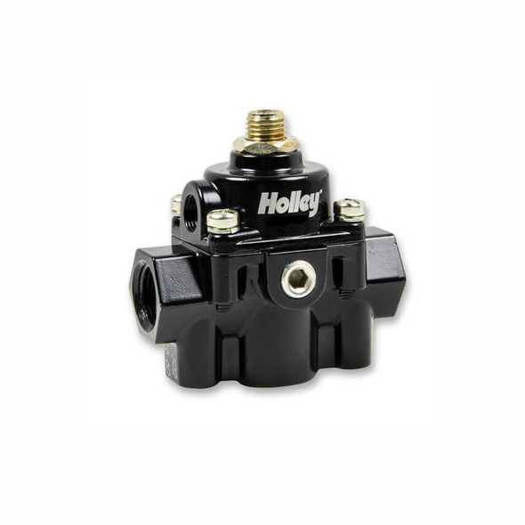 Holley Fuel Pressure Regulator By-Pass Style 6Psi Black 12-887
