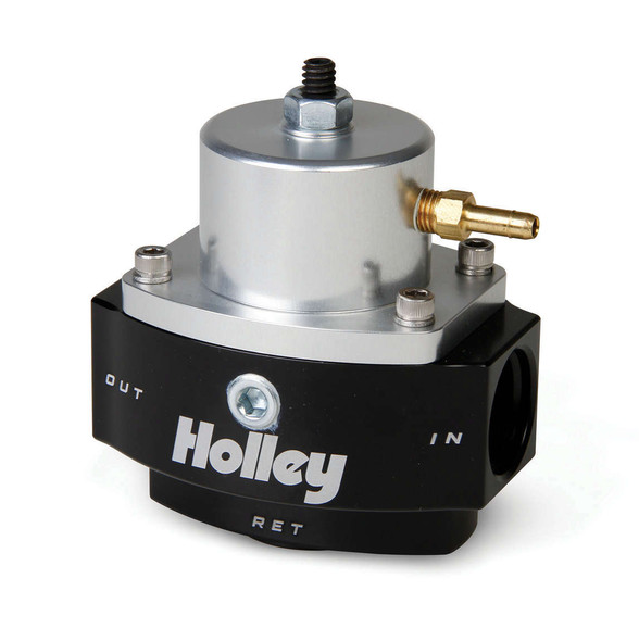 Holley 4500 Billet Fuel Press. Regulator W/Efi Bypass 12-848
