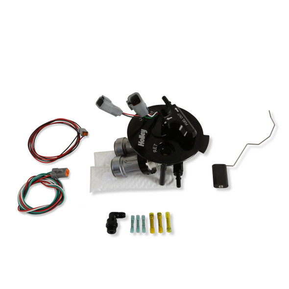 Holley Dual 450Lph Fuel Pump Module 10-15 Camaro 12-351