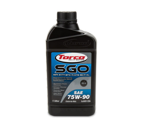 Torco Sgo 75W90 Synthetic Racing Gear Oil 1-Liter A257590Ce