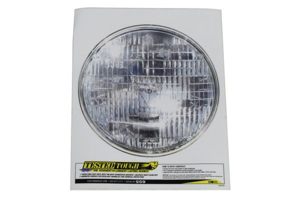 Fivestar Univer. Headlight Decal 7.25In Diameter H00-411S