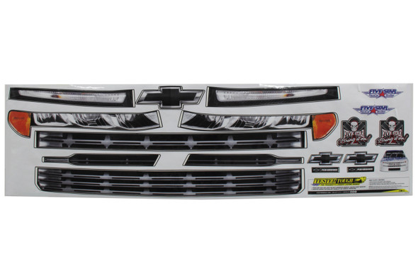 Fivestar 2019 Chevy Silverado Nose Id Graphics Kit 21191-44141