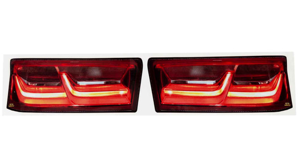 Dominator Racing Products Decal Taillight Camaro Ss 337