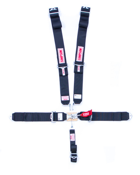 Simpson Safety 5-Pt Harness System Ll P/D B/I Ind 55In 29063Bk