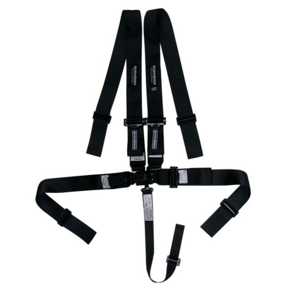 Ultra Shield Harness 5Pt Black Indiv Shoulder Sprint Pull-Dwn Hb22031Spl