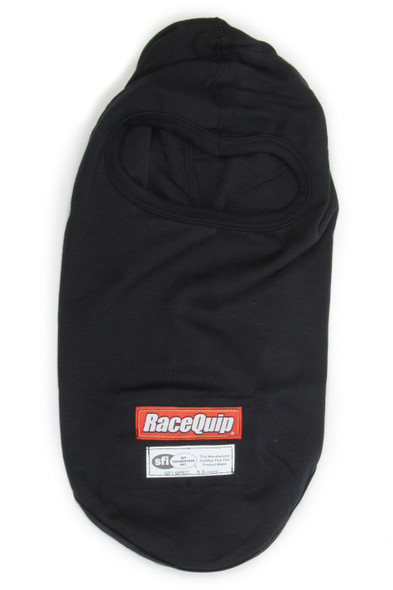 Racequip Headsock Fr Black Single Layer Sfi 3.3 433991Rqp