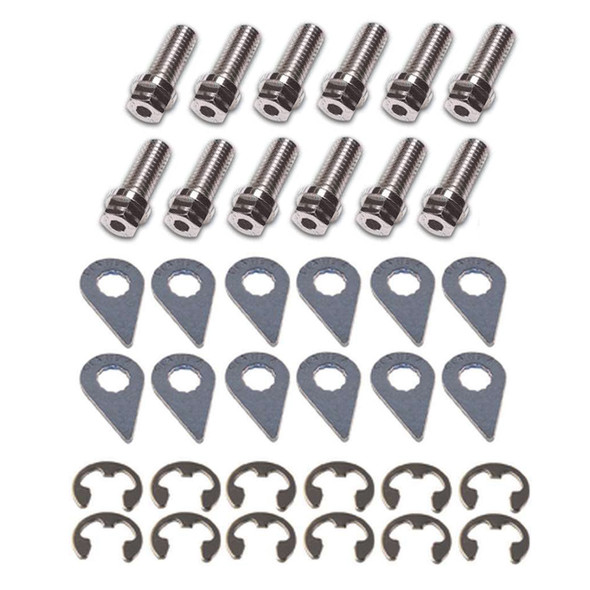 Stage 8 Fasteners Header Bolt Kit - 6Pt. Mixed Sizes (12) 8918S