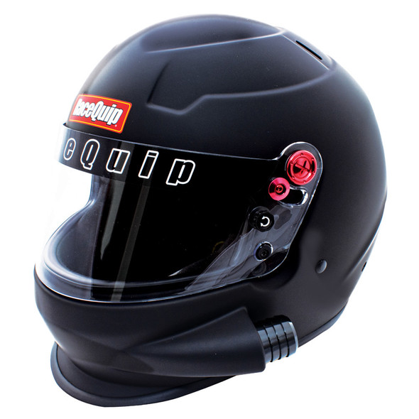 Racequip Helmet Pro20 Flat Black Side Air Xx-Large Sa2020 296997Rqp