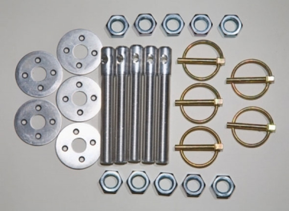 Fivestar Hood Pin Kit 1/2In Alum  803