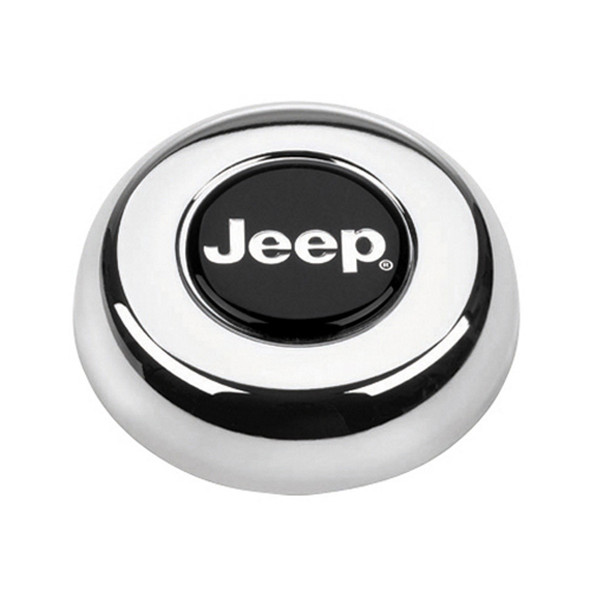 Grant Chrome Horn Button-Jeep  5695