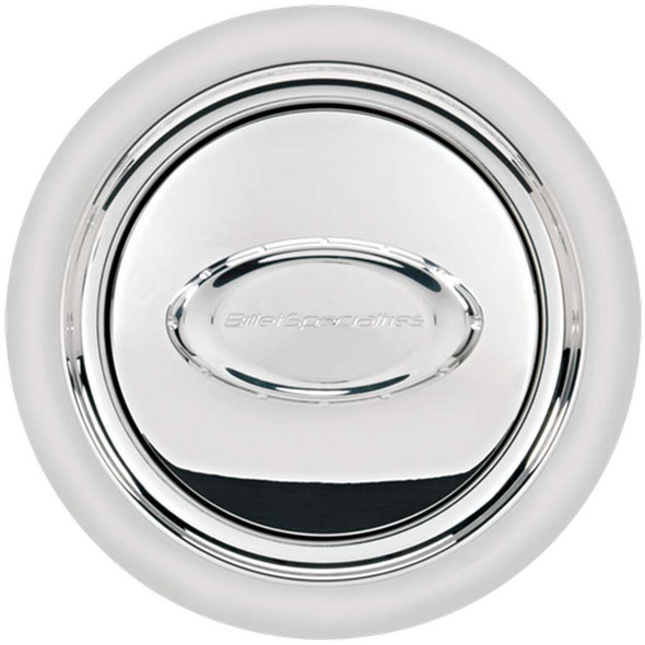 Billet Specialties Horn Button Smooth Polished Logo 32720