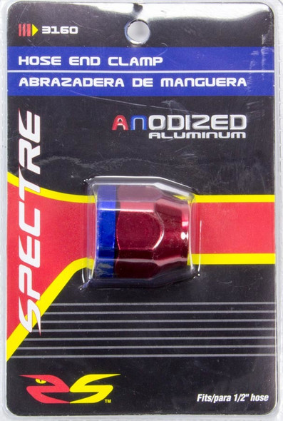 Spectre 1/2In Magna-Clamp Hose Red & Blue Spe-3160