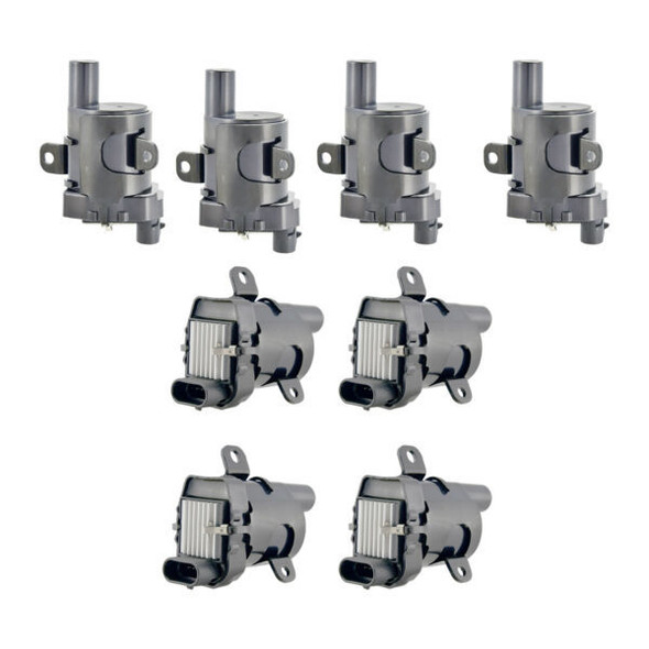 Specialty Products Company Ignition Coil Blk Gm Ls2 Truck Set Of 8 3011Bk