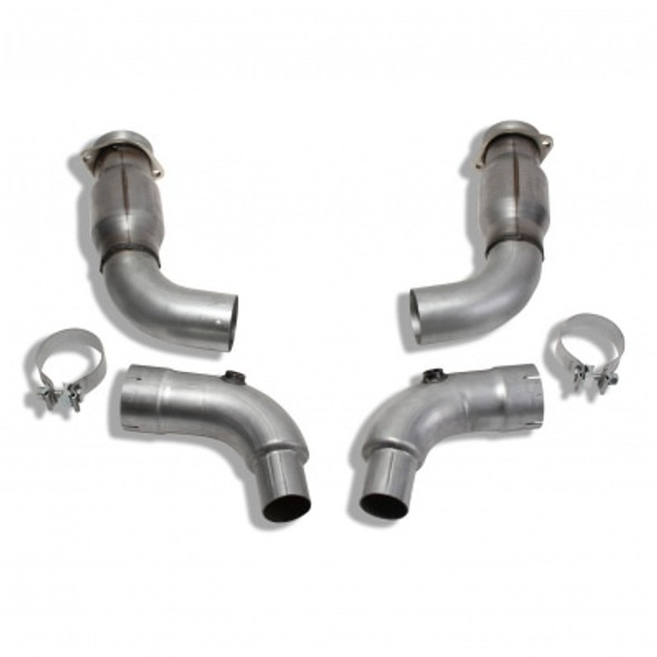 Bbk Performance High Flow Mid Pipe W/ Cats 15-16 Mustang Gt 1816