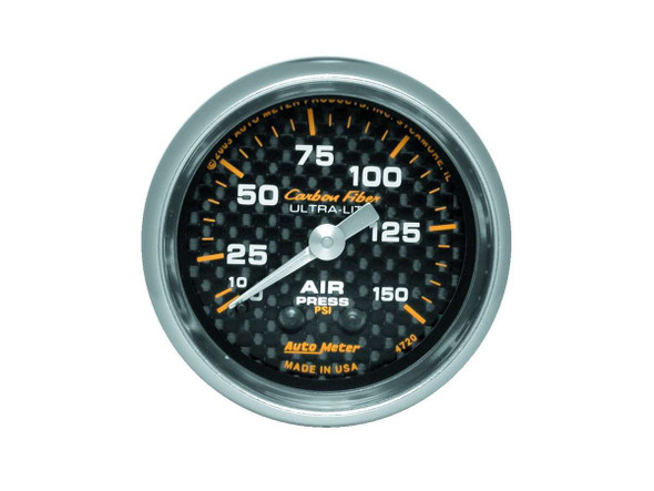 Autometer 2-1/16In C/F Air Press. Gauge 0-150Psi 4720