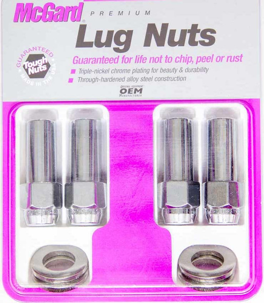 Mcgard Lug Nut 12Mm X 1.50 X-Long Mag (4) 63016
