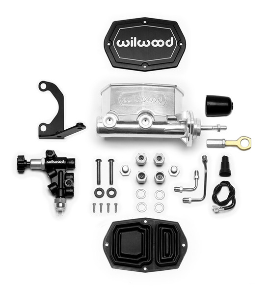 Wilwood Master Cyl Tandem W/ Prop Valve Mustang 7/8In 261-15522-P