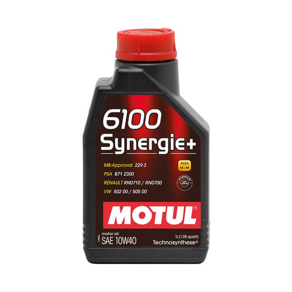Motul Usa 6100 Synergie 10W40 Oil 1 Liter Mtl108646